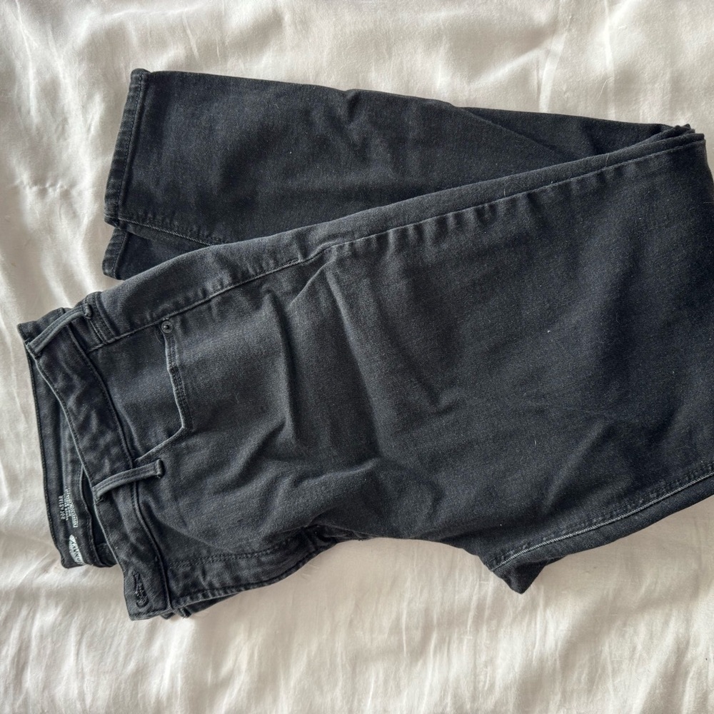 Old Navy Black Skinny Jeans SZ 16